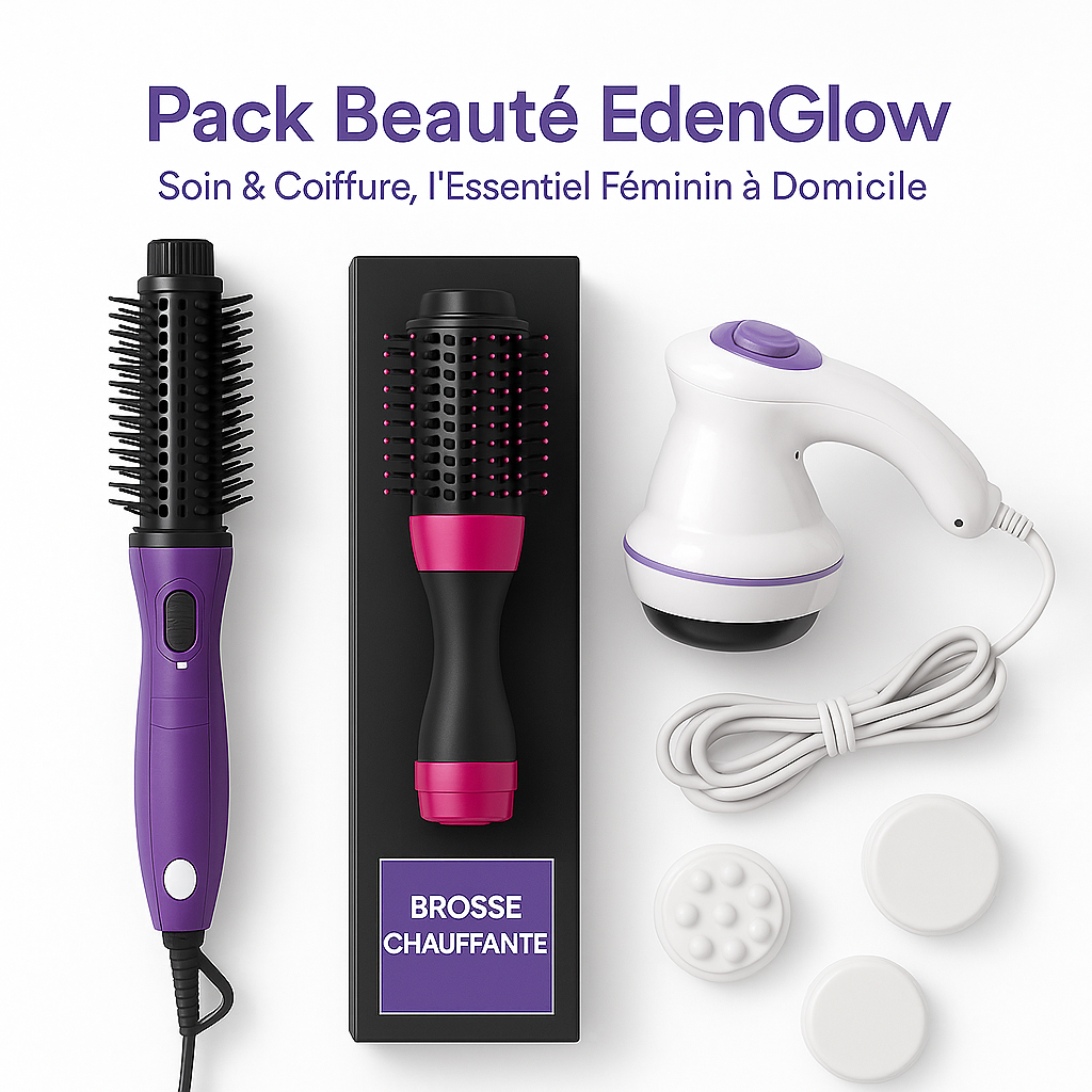 Pack Beauté EdenGlow -  l’Essentiel Féminin à Domicile